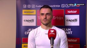 Kapiten reprezentacije Srbije Filip Kostić.