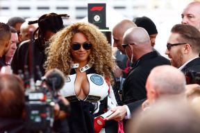 Bijonse na trci Formule 1 u Las Vegasu