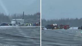 Avion skliznuo sa piste tokom sletanja
