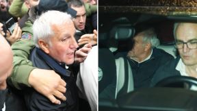 Željko Obradović na aerodromu u Beogradu