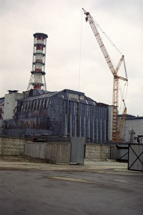 Kupola na nuklearnoj elektrani Černobilj