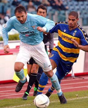 Siniša Mihajlović i Adrijano duel na Lacio Parma