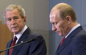 Džordž Buš i Vladimir Putin