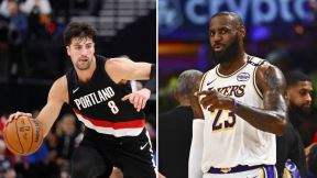 Deni Avdija i Lebron Džjems