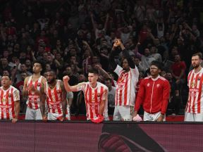 Košarkaši Crvene zvezde.