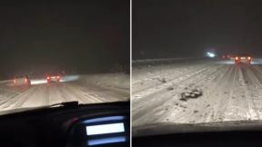 sneg napravio haos u Hrvatskoj