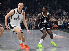 Šejk Milton i Alen Smailagić u duelu na Partizan Virtus