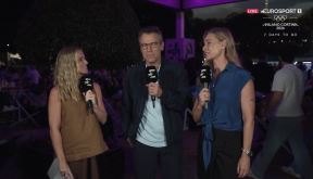 Mats Vilander i Barbara Šet pred meč Đokovića i Sinera (1).jpg