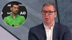 Aleksandar Vučić o Novak Đokoviću.