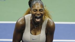Serena Vilijams slavi poen na US openu