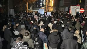 Preminula devojčica nakon operacije krajnika, Protest u Čačku (3).jpg