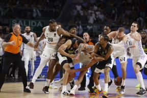 Tuča Zeka Ledeja i Gabrijela Deka na Real Madrid Partizan