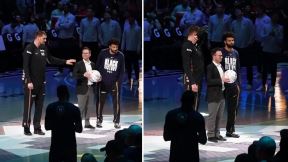 Nikola Jokić i Džamal Marej.