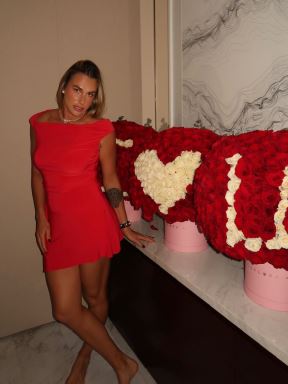Arina Sabalenka dobila bukete cveća za Dan zaljubljenih