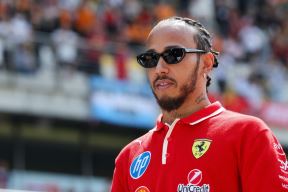 Luis Hamilton na trci Formule 1