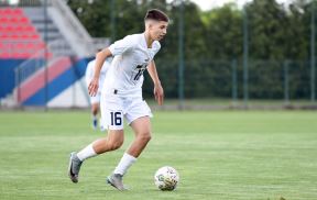 Dimitrije Šarić u dresu kadetske reprezentacije Srbije