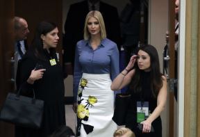 Ivanka Tramp u košulji u Ujedinjenim nacijama u Njujorku