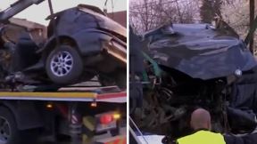 Automobil u kojem je poginuo mladić u Barajevu