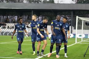 Slavlje fudbalera Železničara u Pančevu