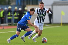 Jovan Ćirić u utakmici Mladost Lučani Partizan