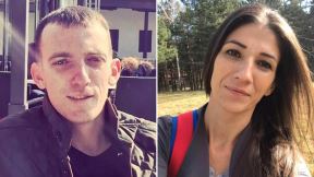 Slobodan Selaković i sestra Slavica i sestra Slavica.jpg