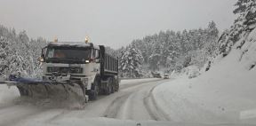 Sneg na Goliji, sneg, planina, čišćenje snega