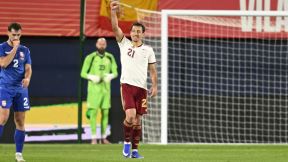 Mikel Ojarzabal slavi gol za Španiju protiv Srbije