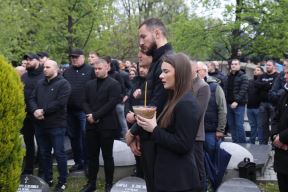 Govor Borisa Tadića na sahrani Duška Vujoševića