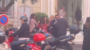 Goca Karić stigla na venčanje (5).jpg