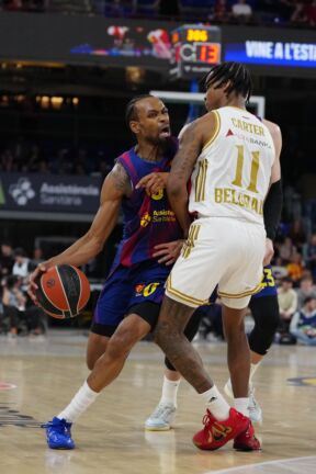 Kevin Panter i Tajson Karter u duelu na Barselona Crvena zvezda