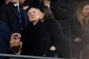 Florentino Perez u loži na utakmici Real Madrida