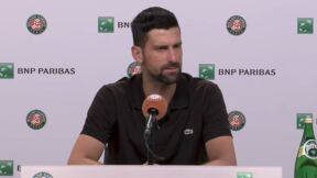 Novak Đoković na konferenciji za novinare