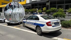 Snimak pucnjave u restoranu na Novom Beogradu