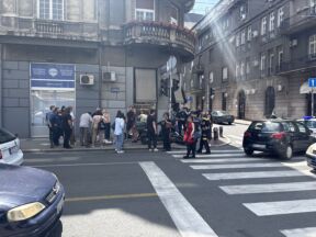 Nezgoda kod Svetogorske, automobil udario pesake (3).jpg