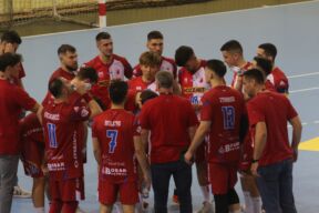 RK Vojvodina na meču protiv Partizana