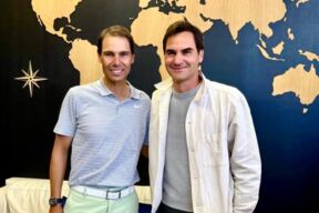 Rafael Nadal i Rodžer Federer u Madridu