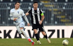 Stefan Tomović na utakmici Partizan Spartak
