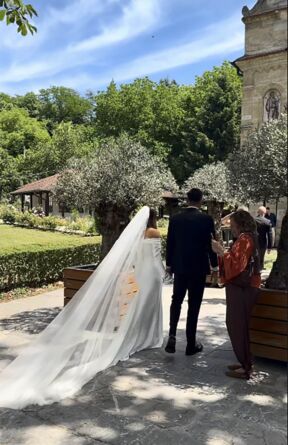 Marko Grujić i Mia Zeremski venčanje