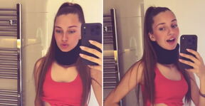 Jovana Petrović sa kragnom