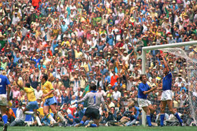 Brazilci slave gol protiv Italije na Svetskom prvenstvu u fudbalu 1970. godine u Meksiko Sitiju