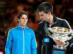 Rafael Nadal i Novak Đoković.