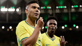Kazemiro i Vinisijus Žunior slave gol za Brazil