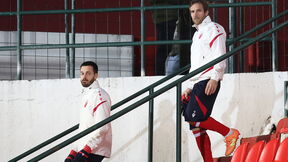 Mirko Ivanić i Aleksandar Katai na treningu Zvezde