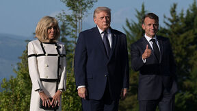 Donald Trump Makron