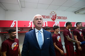 Zvezdan Terzić u svlačionici Zvezde.
