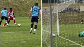 Mohamed Čam daje gol za Zvezdu