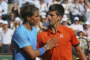 Novak Đoković i Rafael Nadal.