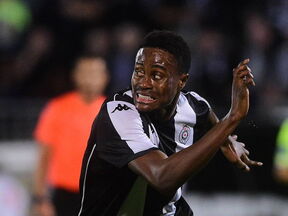 Demba Sek, fudbaler Partizana.