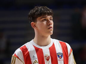 Košarkaš Crvene zvezde i reprezentativac Srbije Ognjen Simjanovski.