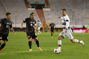 Luka Modrić i Kristijano Ronaldo